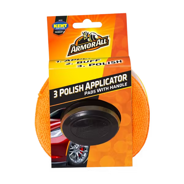 3 Polish Applicator Pads with Handle Image 1